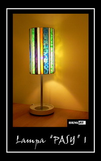 Lampa witrażowa
